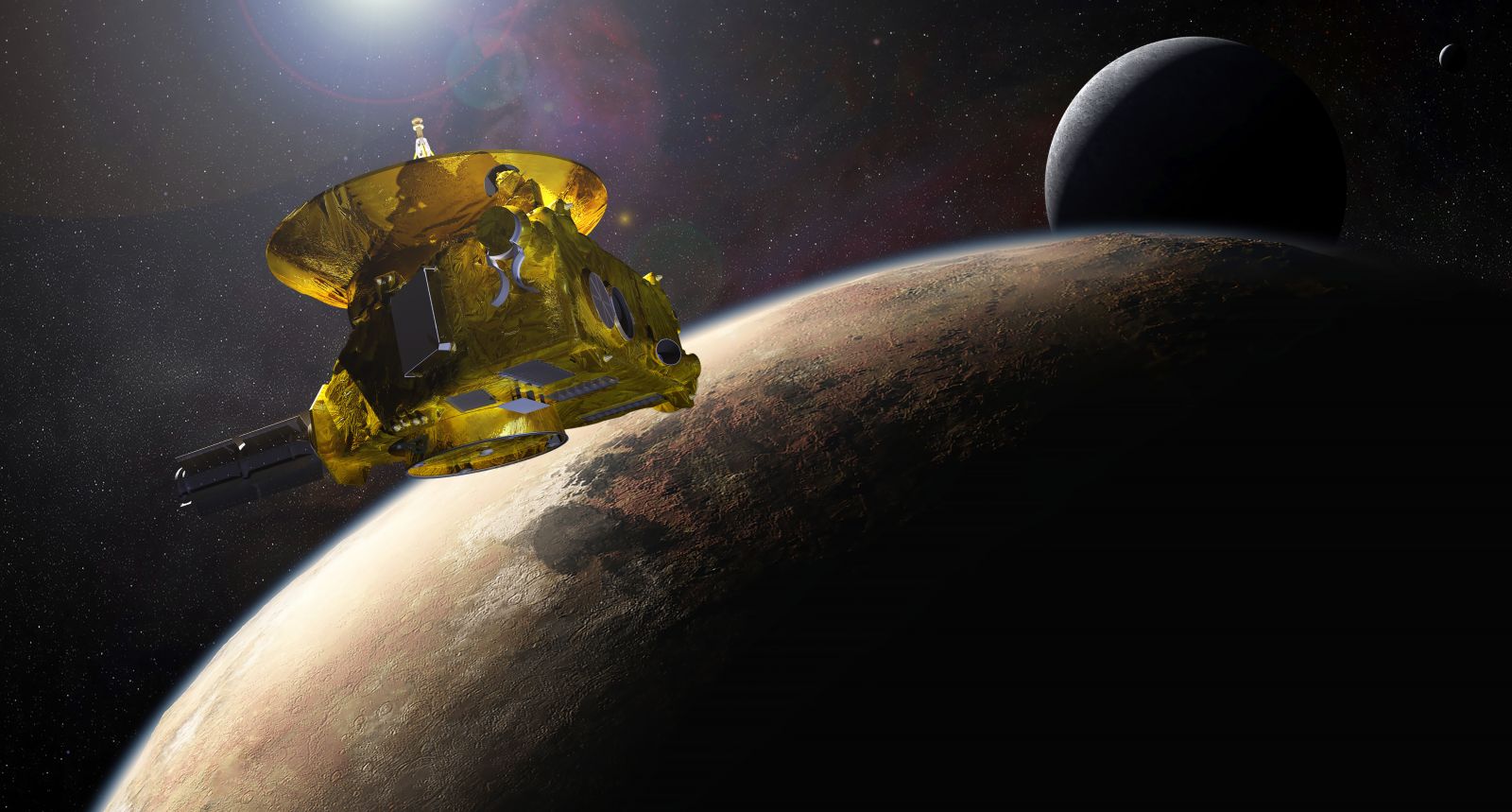 New Horizons Spacecraft at Pluto