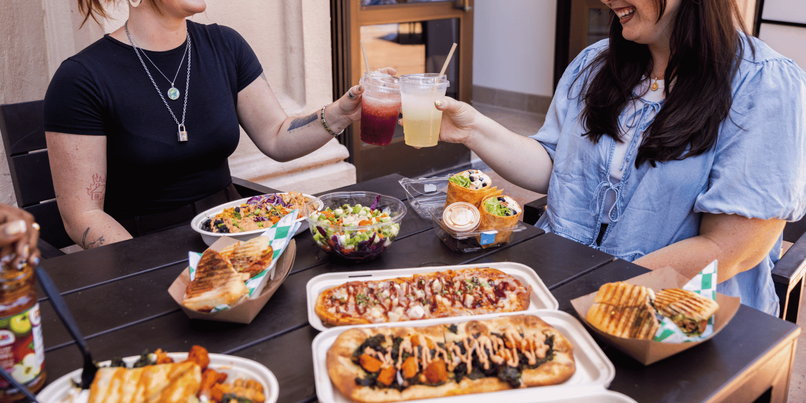 guests dine at element 8 cafe