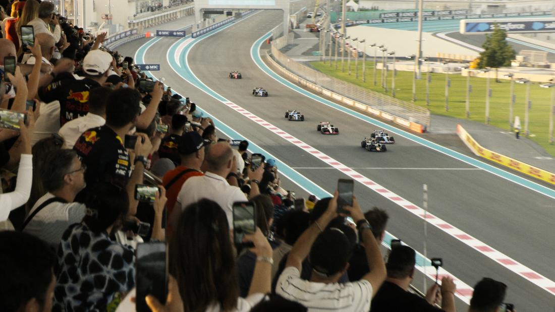 Still from the IMAX film F1