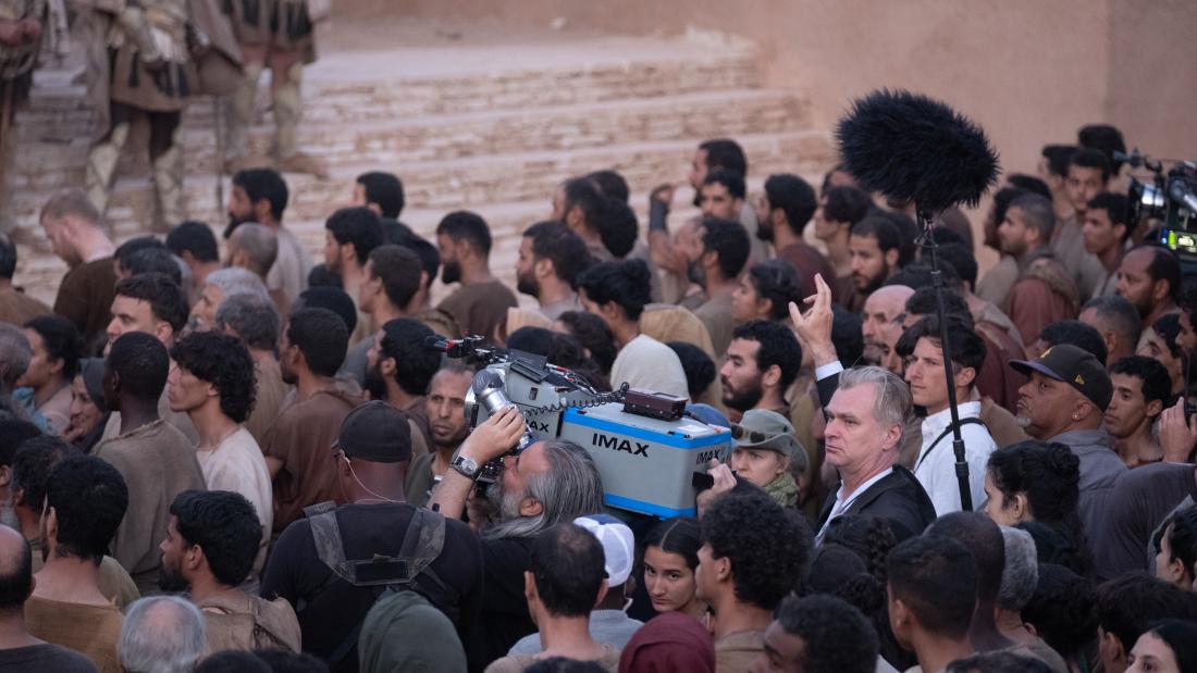Behind the scenes of Christopher Nolan's The Odyssey