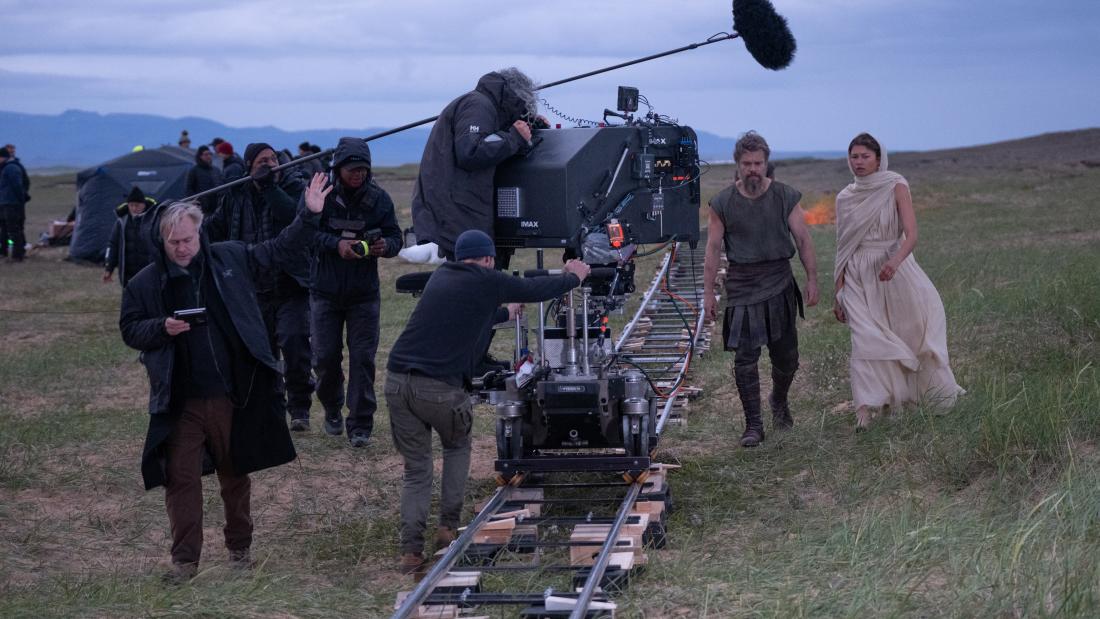 Behind the scenes of Christopher Nolan's The Odyssey