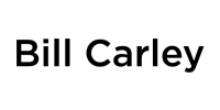 Black text that reads Bill Carley