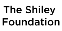 Black stacked text that reads The Shiley Foundation