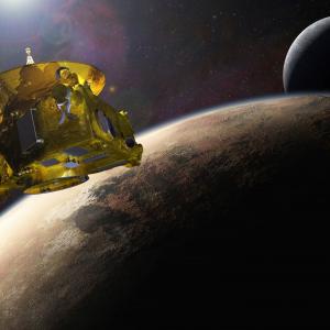 New Horizons Spacecraft at Pluto