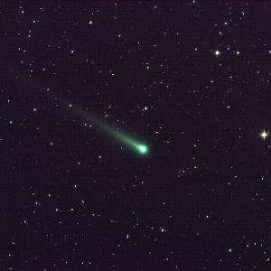 Image of comet ISON in space by NASA