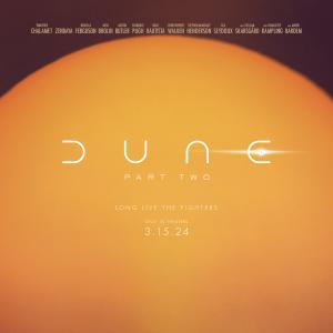 The Dune Part Two movie poster